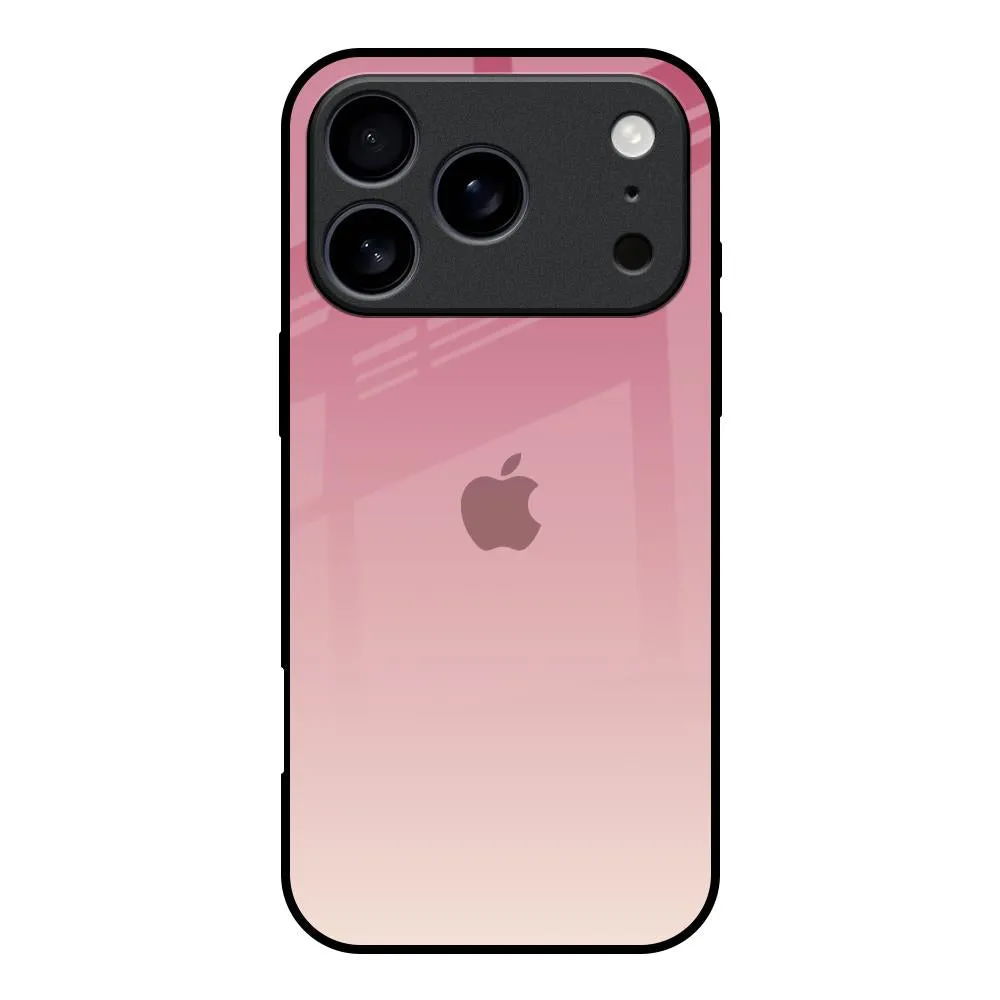 Blooming Pink Glass Case for iPhone 17 Pro elegant design