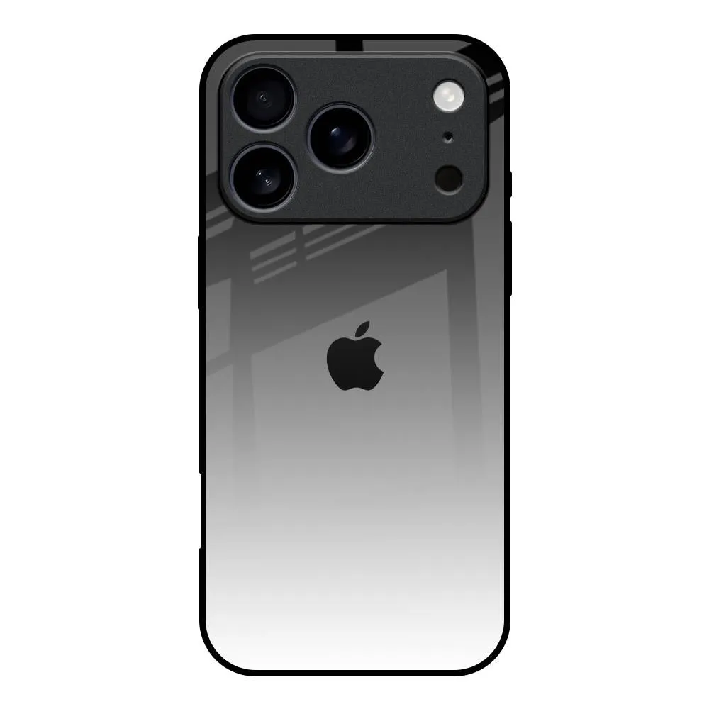 Gloss Surface Zebra Gradient Glass Case for iPhone 17 Pro