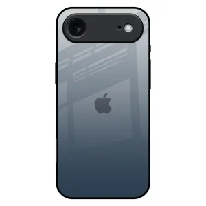 Smooth Coating Soft Grip Smokey Grey Color Glass Case For iPhone 17 Air