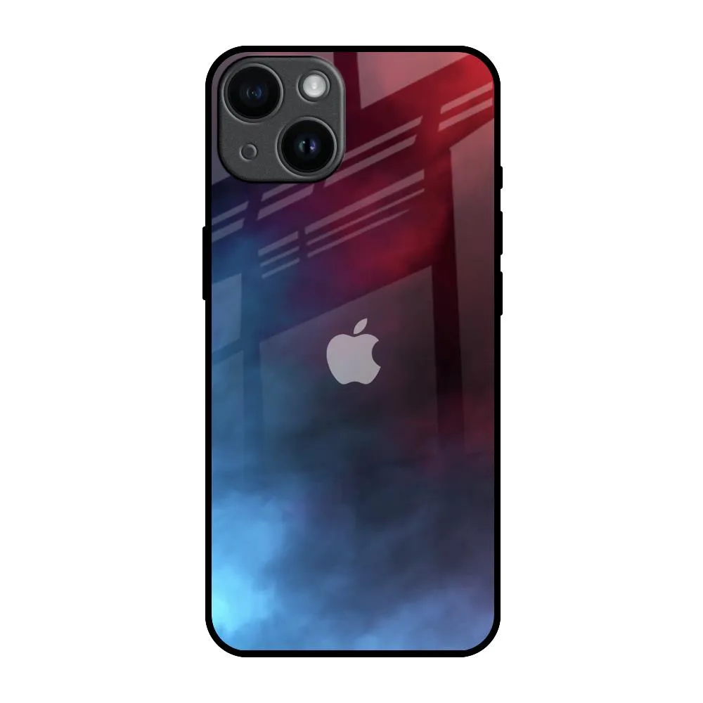 Luxury Build Smokey Watercolor Glass Case for iPhone 14
