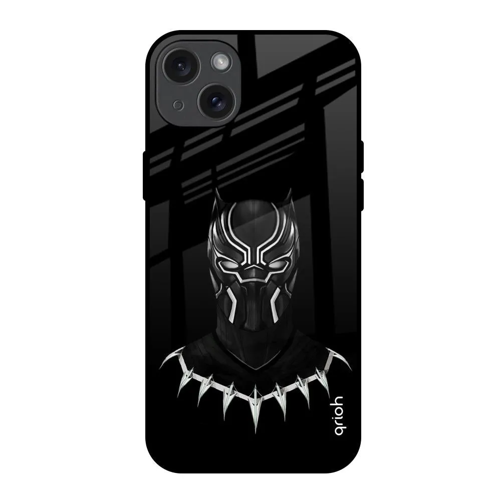 Colorful Pattern Flexible Touch Dark Superhero Glass Case for iPhone 15 Plus