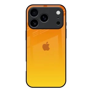 Smooth Detail Sunset Glass Case for iPhone 17 Pro