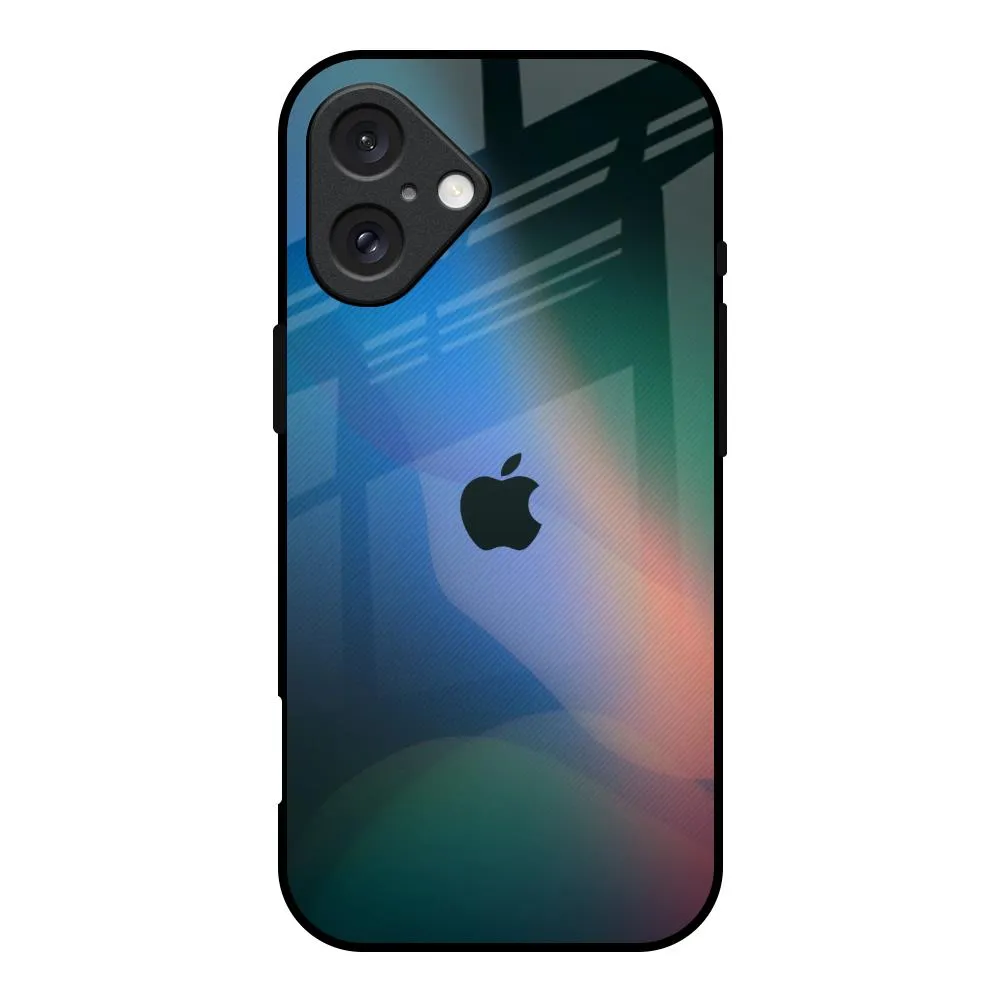 Forecasting Ocean Glass Case for iPhone 16 Phone Accessory