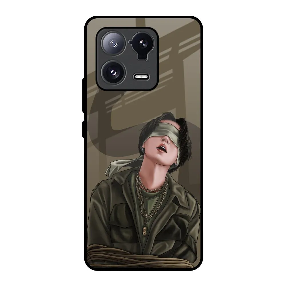 Blind Fold Glass Case for Mi 13 Pro Refined Form Transparent Look