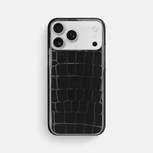 Protective Craft Matte Shield Slim Case For iPhone 17 Pro Max In Shiny Alligator