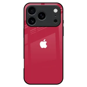 Comfort Fit Edge Rugged Edge Texture Solo Maroon Glass case for iPhone 17 Pro Max