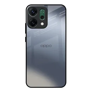 Compact Texture Layer Space Grey Gradient Glass Case for Oppo Reno14 Pro 5G