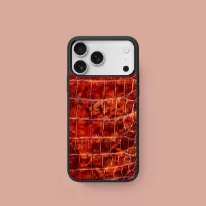 Sport Case 1/1 Amber For iPhone 17 Pro In Alligator Premium Surface Grip Control