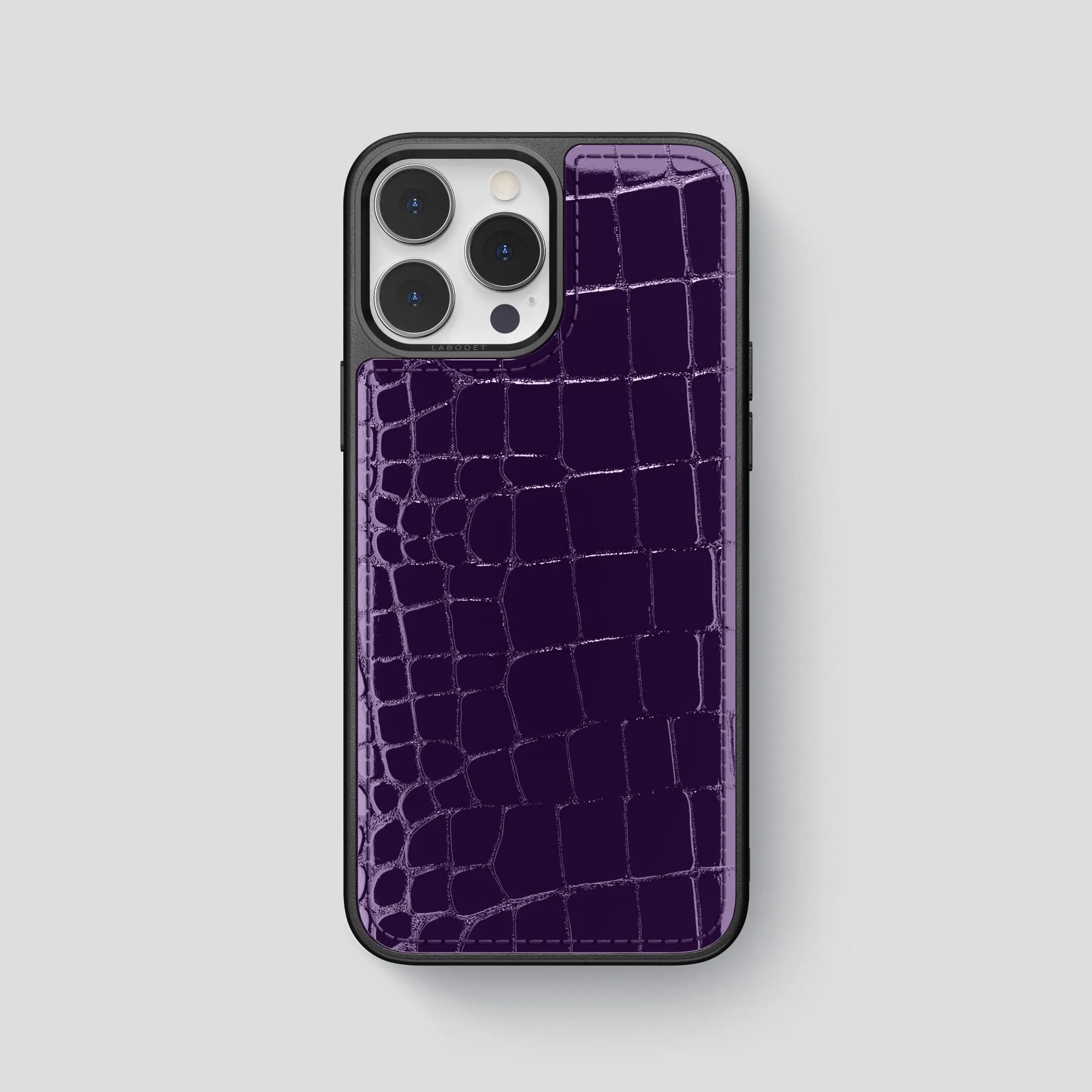 Sport Case For iPhone 14 Pro Max In Shiny Alligator Textured Surface