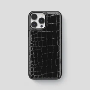 Sport Case For iPhone 14 Pro Max In Shiny Alligator Soft Feel