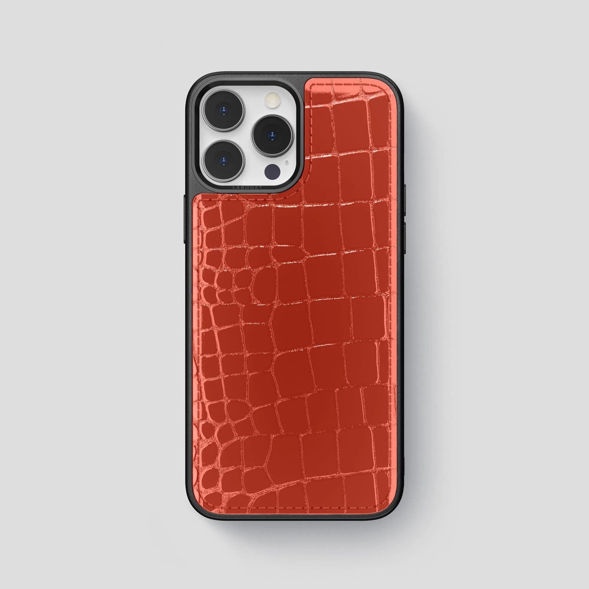 Flexible Detail Design Sport Case For iPhone 14 Pro Max In Shiny Alligator