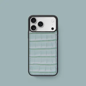 elegant design Smooth Fit Sport Case Mint Gum For iPhone 17 Pro In Alligator