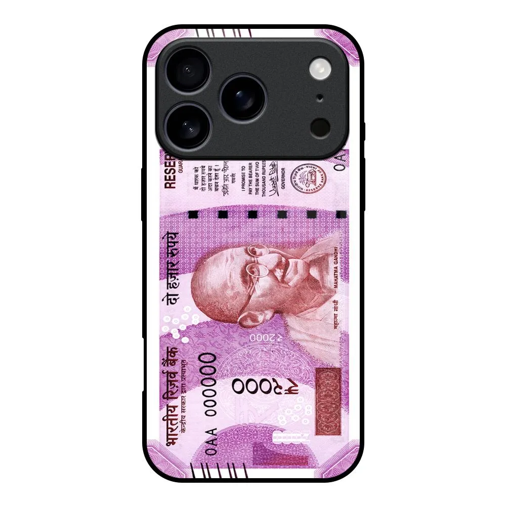 Durable Surface Design Stock Out Currency Glass Case for iPhone 17 Pro