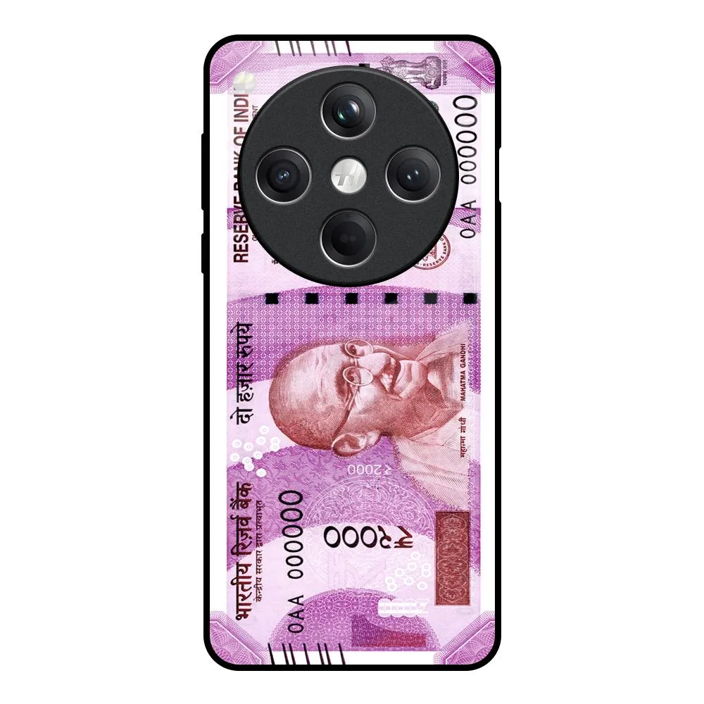 Colorful Pattern Stock Out Currency Glass Case for Oppo Find X8 5G