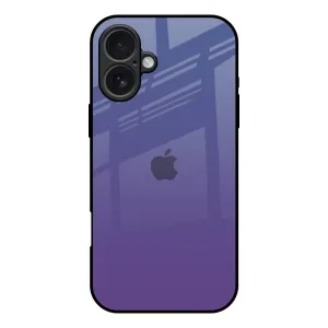 Premium Detail Finish Indigo Pastel Glass Case For iPhone 17