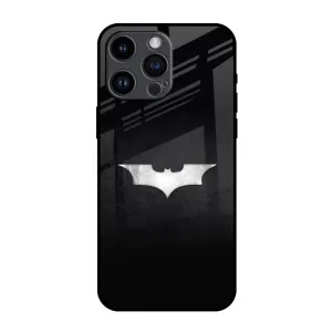 Premium Grip Super Hero Logo Glass Case for iPhone 14 Pro Max