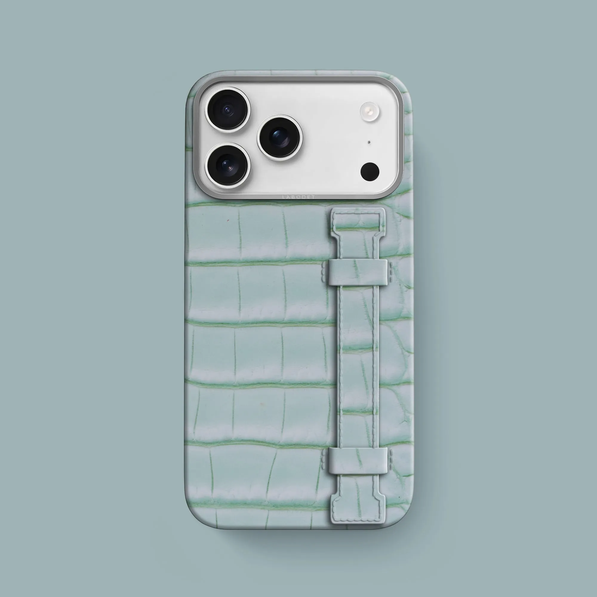 Handle Case Mint Gum For iPhone 17 Pro Max In Alligator Protective Craft