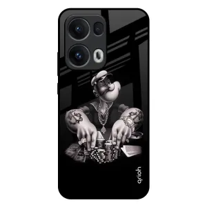 Gambling Problem Glass Case For Oppo Reno13 Pro 5G Vivid Pattern Design Everyday Look