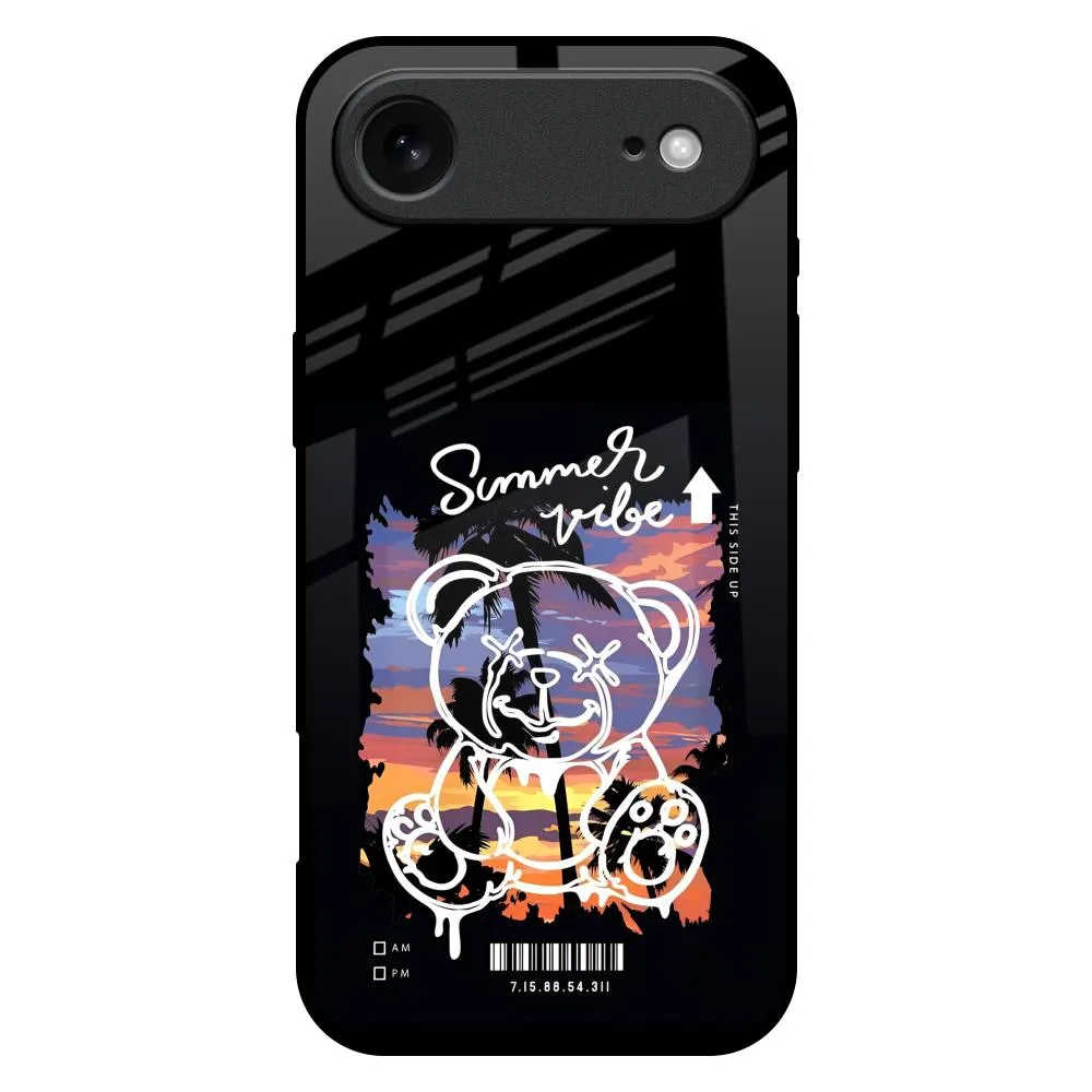 Summer Vibe Glass Case for iPhone 17 Air Compact Design Comfort Finish Layer