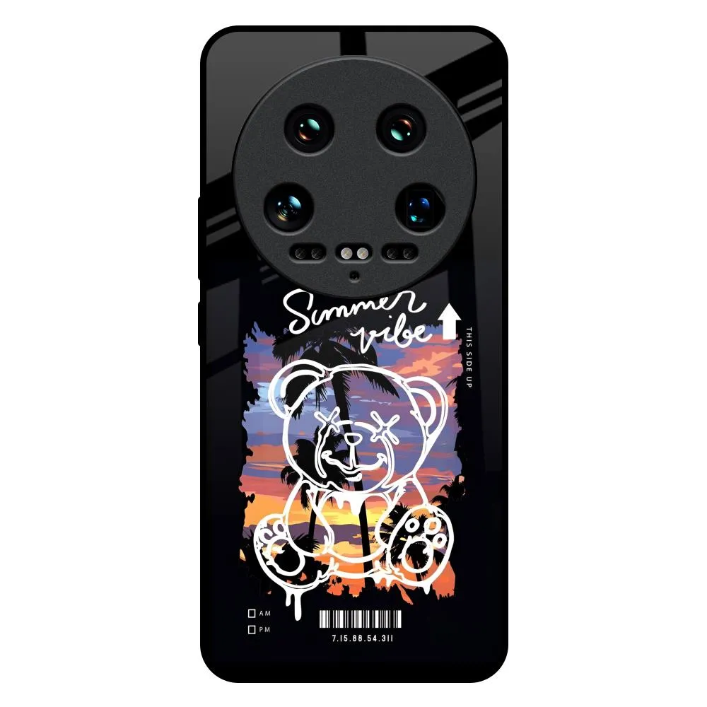 Summer Vibe Glass Case for Mi 14 Ultra 5G Premium Edge