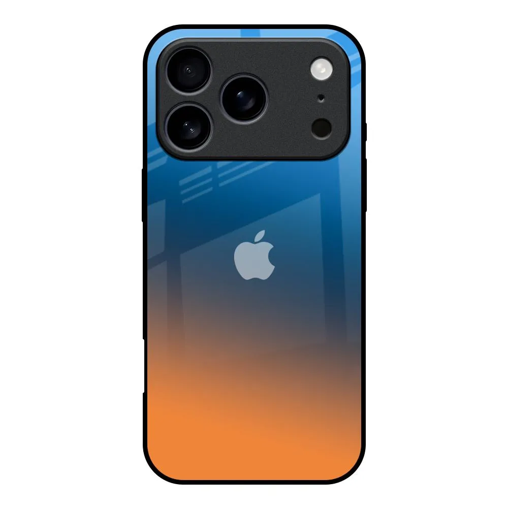 Fashion Touch Compact Build Sunset Of Ocean Glass Case for iPhone 17 Pro