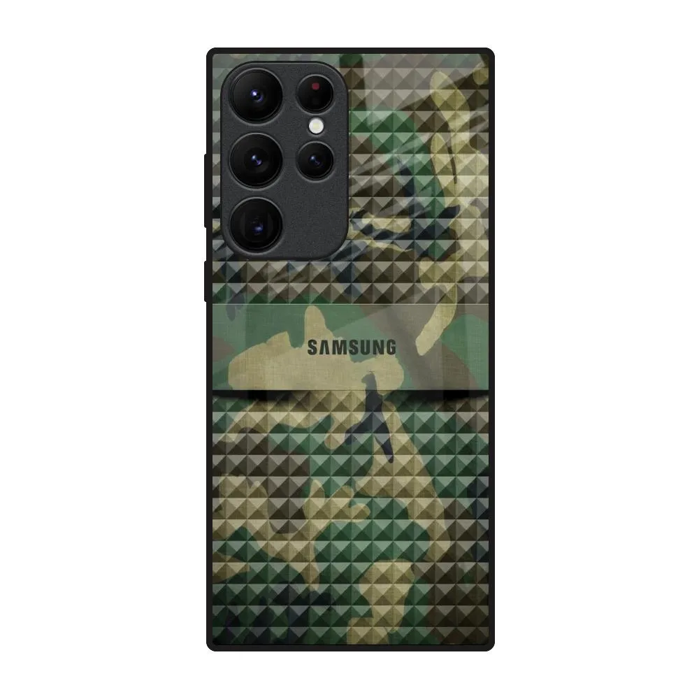 Supreme Power Glass Case For Samsung Galaxy S22 Ultra 5G Refined Shield Polished Texture