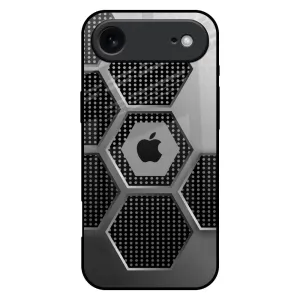 Hexagon Style Glass Case For iPhone 17 Air Grip Control Modern Build