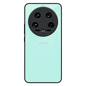 Luxury Coating High protection Teal Glass Case for Mi 14 Ultra 5G