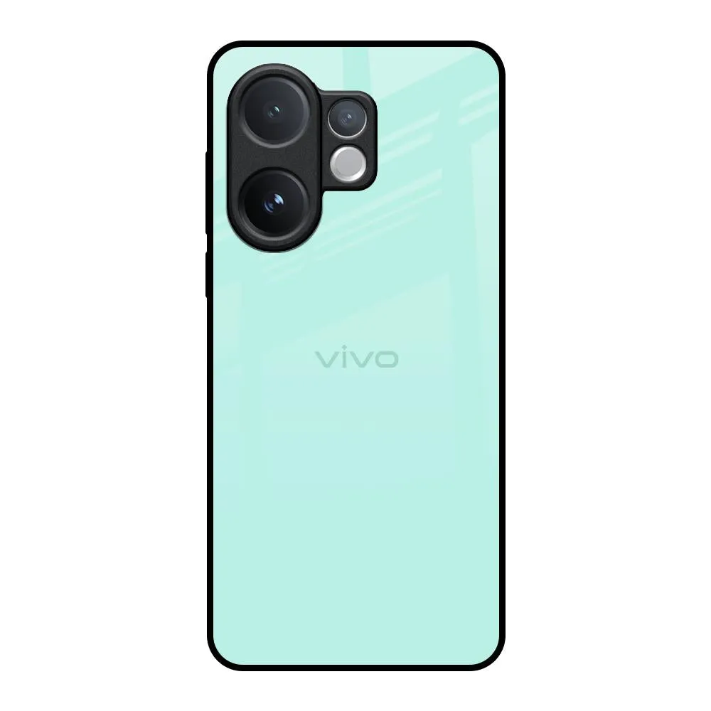 Teal Glass Case for Vivo V60 5G Refined Shield