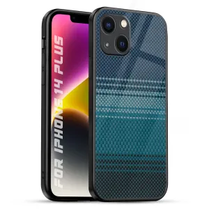 Modern Rug Glass Case for iPhone 14 Plus Slim Protection clean design