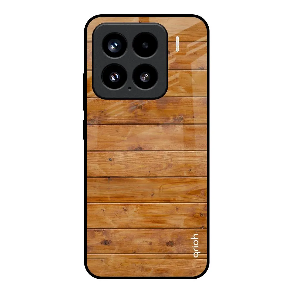 Timberwood Glass Case for Mi 15 5G Creative Pattern