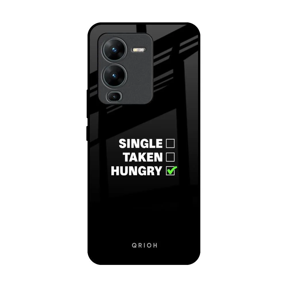 Hungry Glass Case for Vivo V25 Pro Wireless Compatible