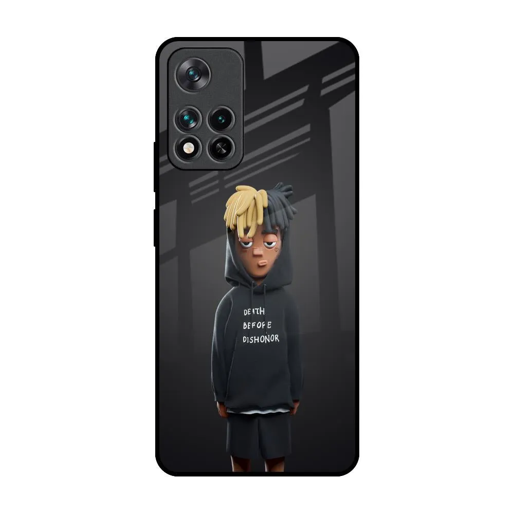 Luxury Finish Modern Frame Dishonor Glass Case for Mi 11i