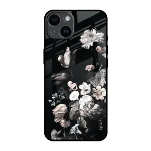 Vivid Gradient Polished Surface Artistic Mural Glass Case for iPhone 14