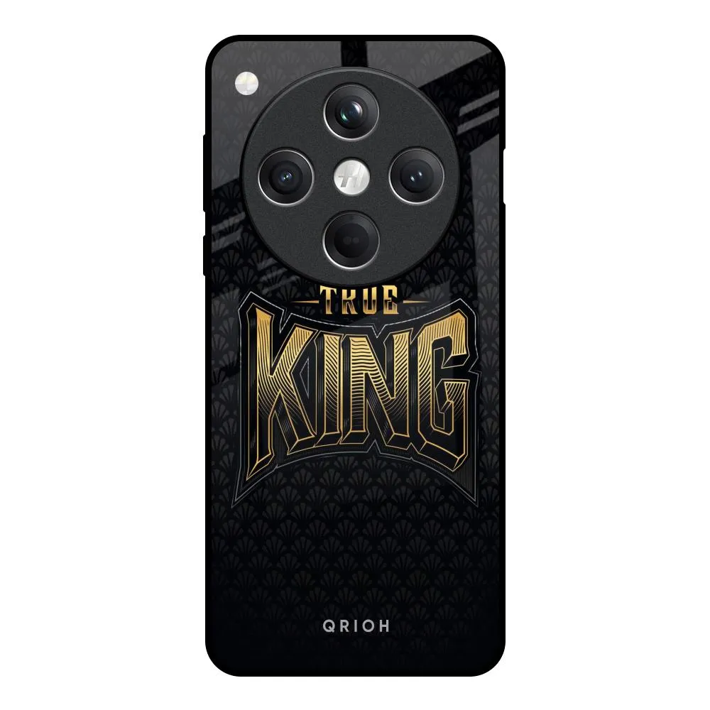 True King Glass Case for Oppo Find X8 5G Protective Corner Simple Style