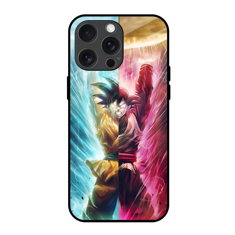 Ultimate Fusion Glass Case for iPhone 15 Pro Max Youth Style