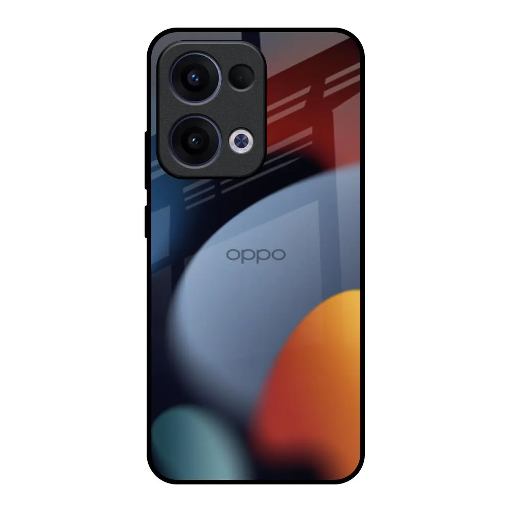 Soft Design Acrylic Stones Glass Case for Oppo Reno13 5G