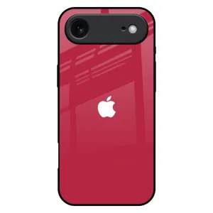 Solo Maroon Glass case for iPhone 17 Air Hybrid Shield Soft Finish Texture