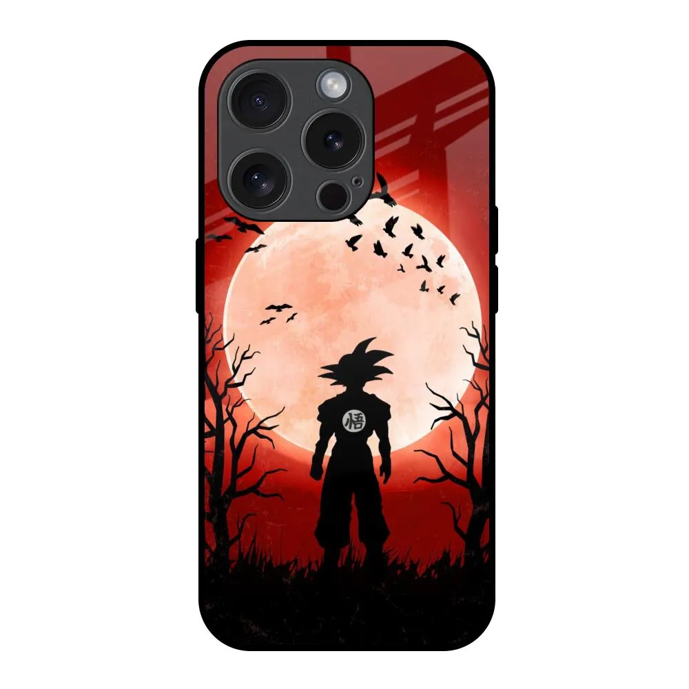 Winter Forest Glass Case for iPhone 15 Pro Anti Slip