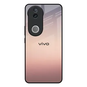 Soft edges Matte Look Golden Mauve Glass Case for IQOO Z10R 5G