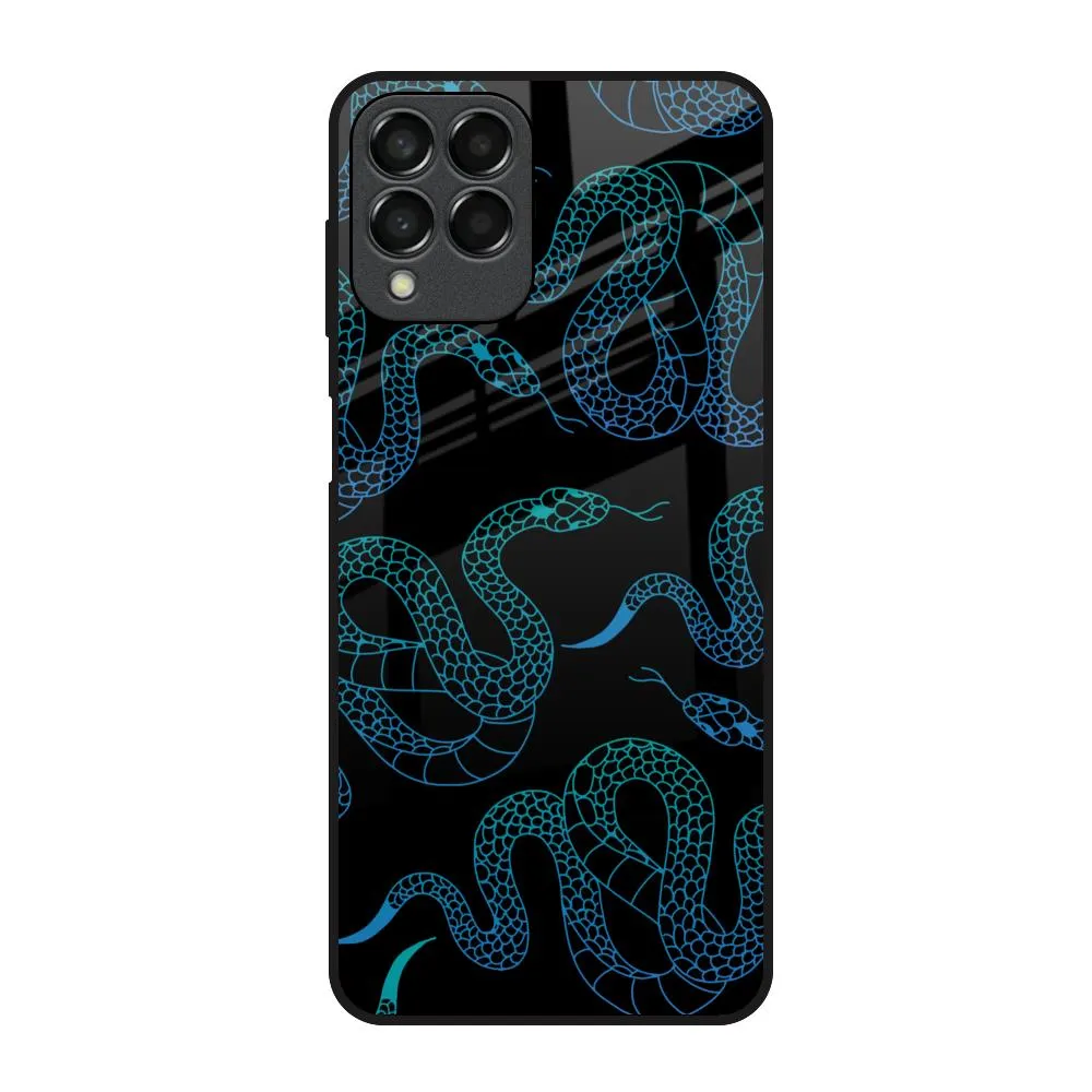Serpentine Glass Case for Samsung Galaxy M53 5G Protective Layering