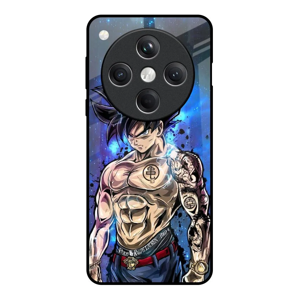 Protective Design Texture Branded Anime Glass Case for Oppo Find X8 5G