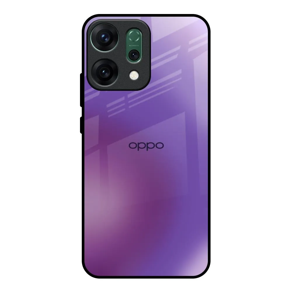 Durable Edge Rugged Grip Ultraviolet Gradient Glass Case for Oppo Reno14 Pro 5G