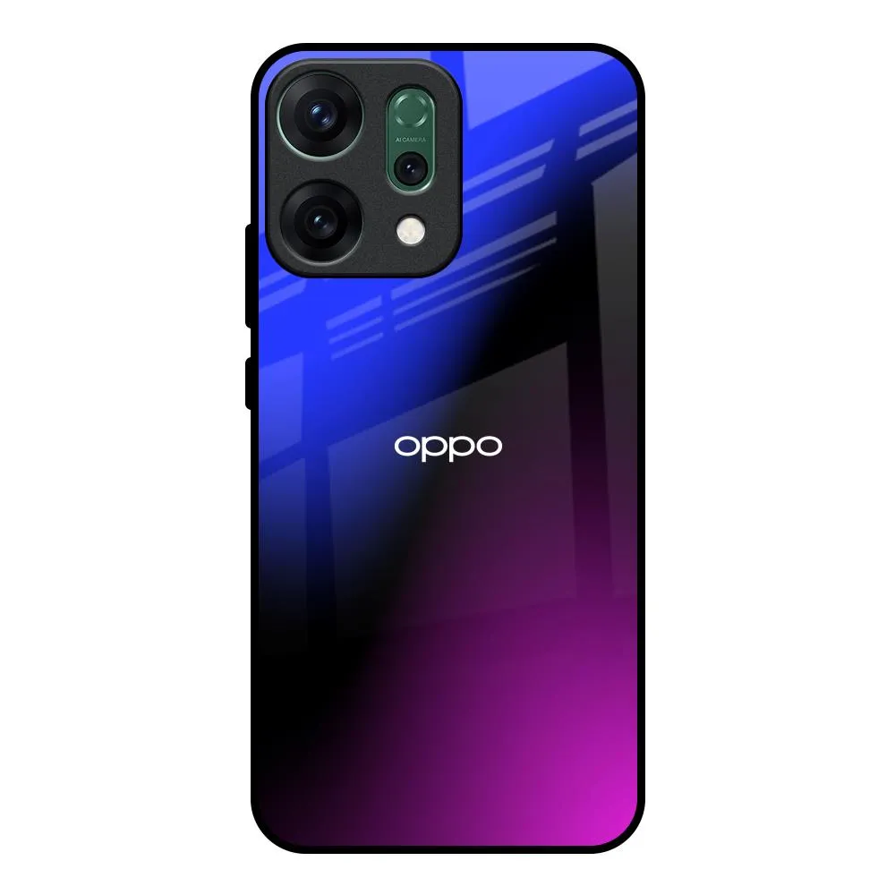 Viola Gradient Glass Case for Oppo Reno14 Pro 5G Printed Artwork