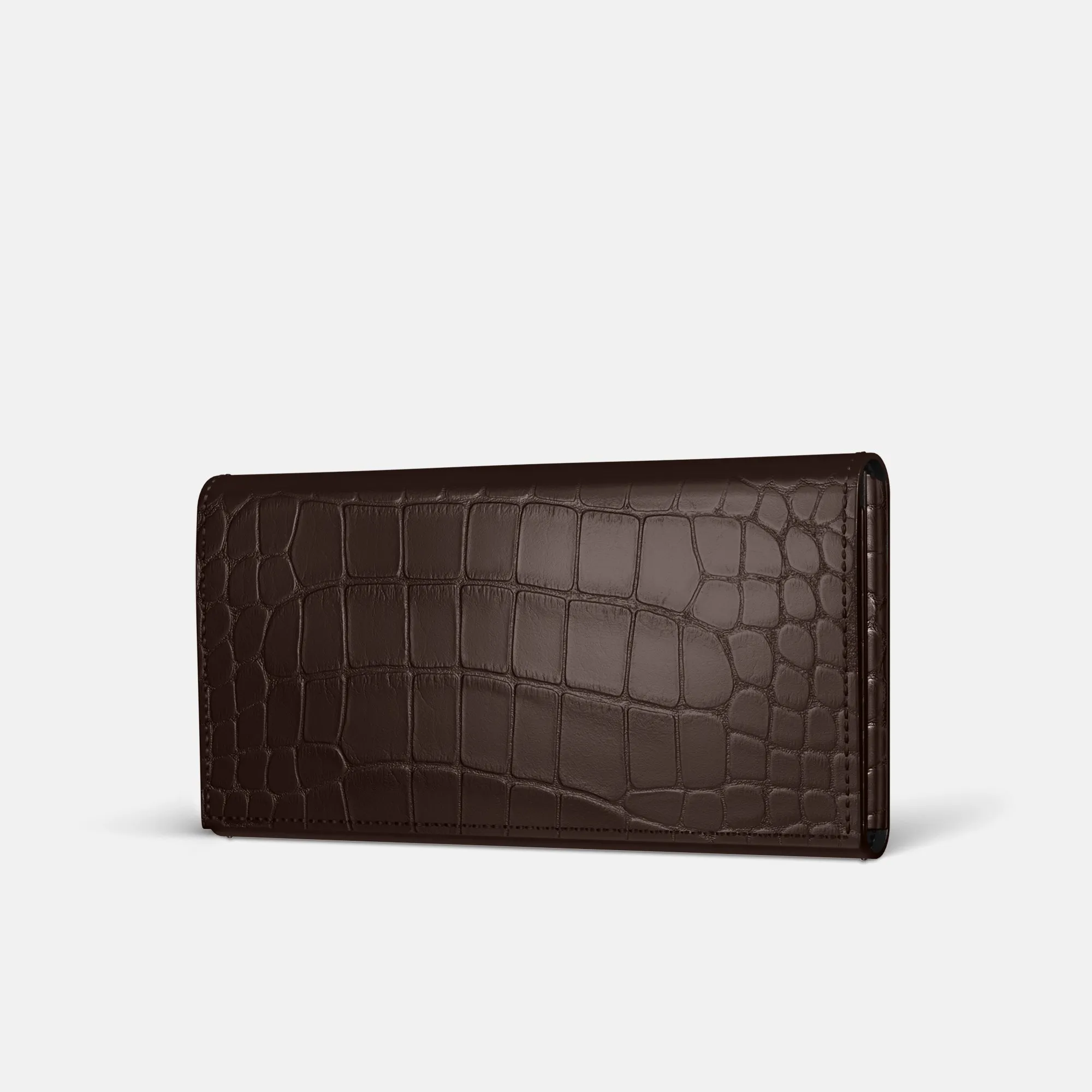 Polished Layer Wallet Case For iPhone 17 Pro In Alligator