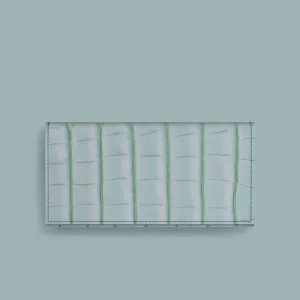 Wallet Case Mint Gum For iPhone 17 Pro In Alligator Modern Accent Textured Grip