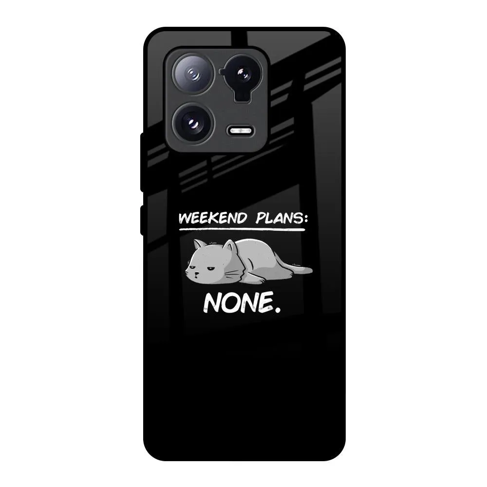 Fashion Choice Protective Shell Weekend Plans Glass Case for Mi 13 Pro