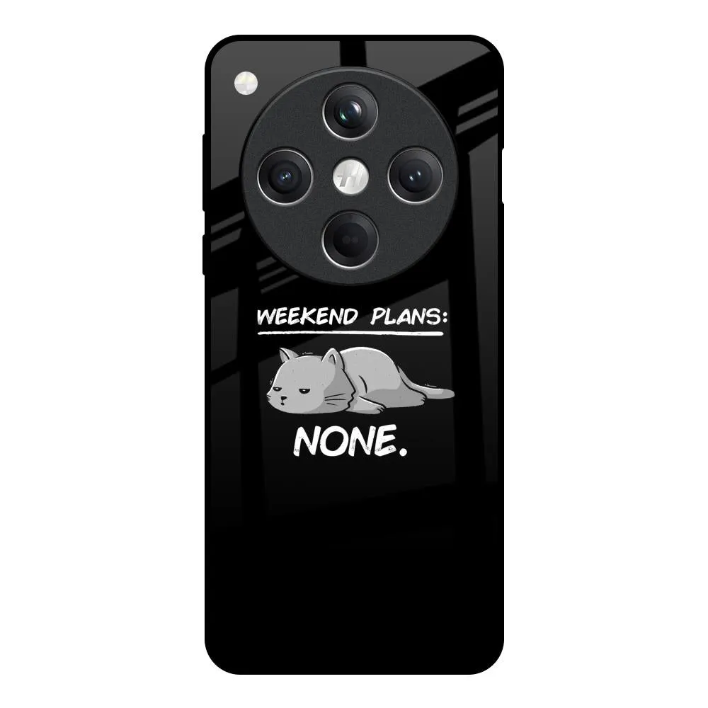 Modern Look Weekend Plans Glass Case for Oppo Find X8 5G