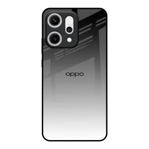 Zebra Gradient Glass Case for Oppo Reno14 5G Button Cover Soft Finish