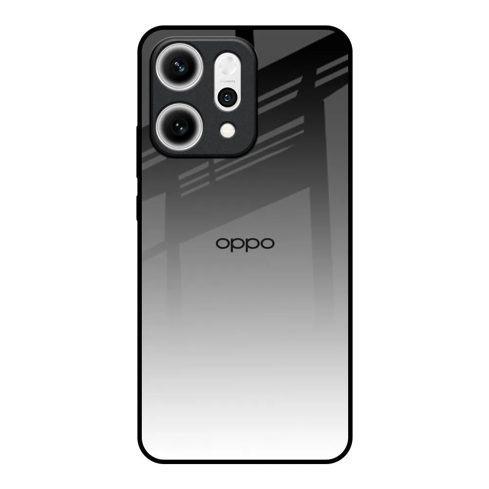 Zebra Gradient Glass Case for Oppo Reno14 5G Button Cover Soft Finish